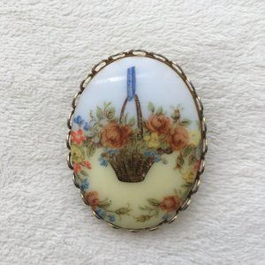 Vintage Flower Brooch